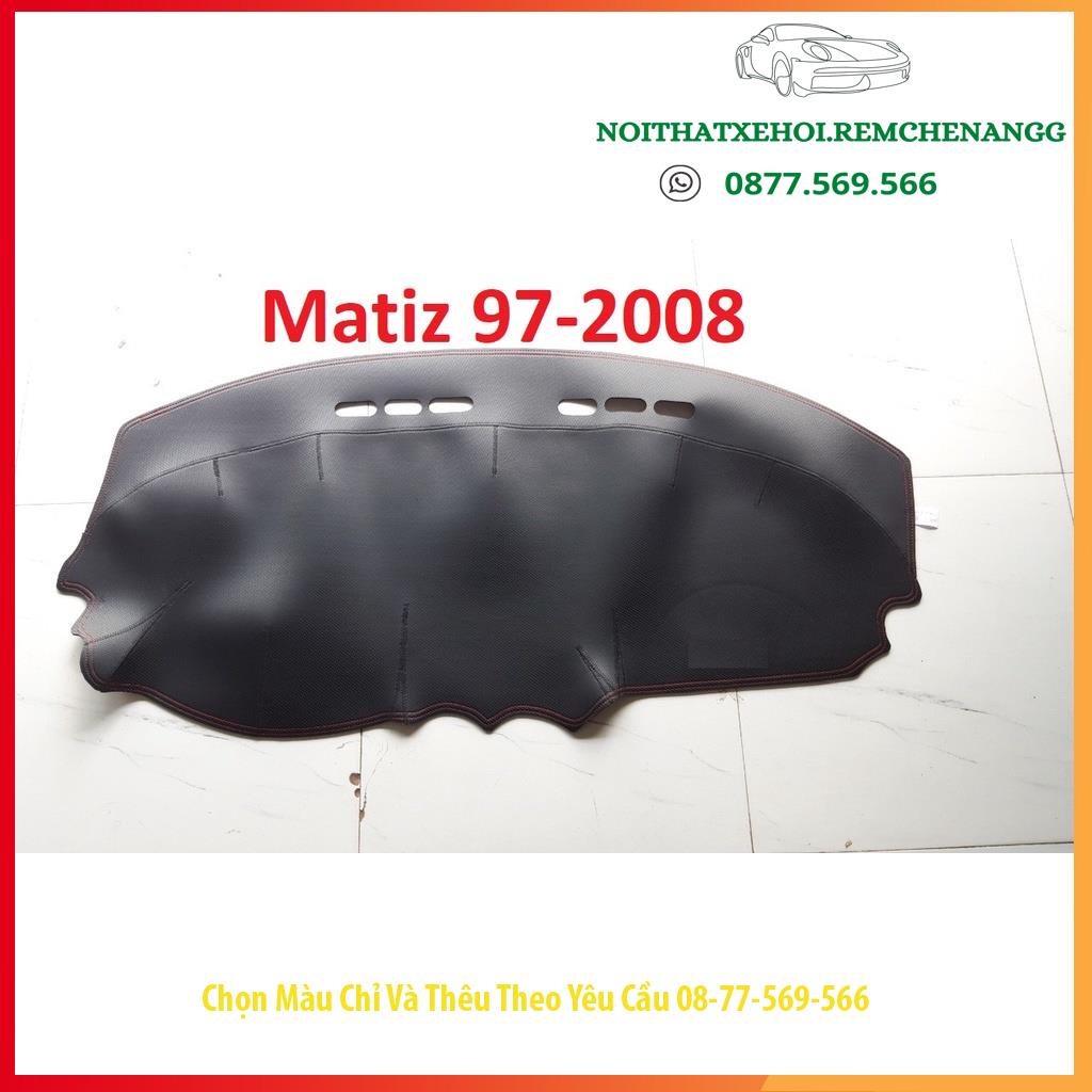 THAM TAPLO DEAWOO MATIZ DA VÂN GỖ DA CARBON NHUNG LÔNG CỪU 3 LỚP CÓ CHỐNG TRƯỢT THẢM PHỦ LÓT CHE NẮNG TAPLO