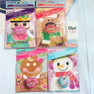 Set son dưỡng & thiệp mừng Lip Smacker Lip Balm & Greeting Card Set