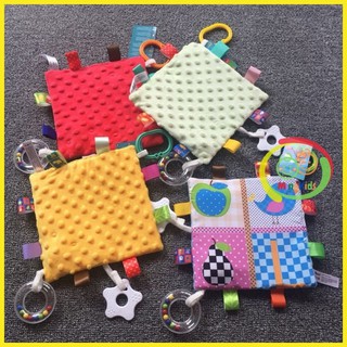 Khăn Xoa Dịu Cho Bé Gặm Nướu Lục Lạc Chút Chít Cho Bé BBSKY KGN01