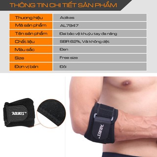 BĂNG BẢO VỆ KHUỶU TAY AOLIKES 7946