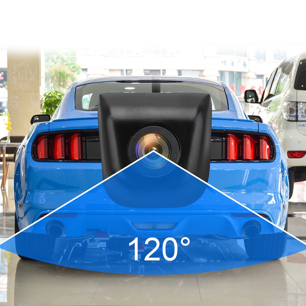 Camera lùi xe tầm nhìn ban đêm góc rộng 120 độ màu sắc HD

