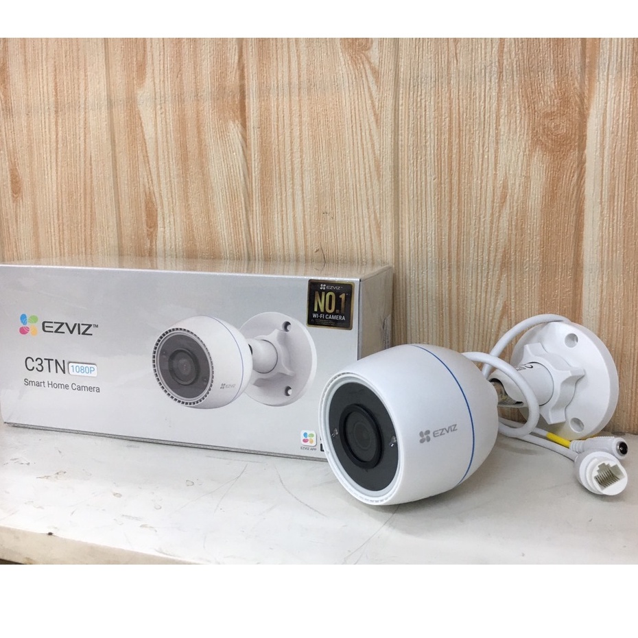Camera ngoài trời Ezviz C3TN Full HD 1080P - Phát hiện chuyển động, ghi âm thanh, chống nước - Hàng chính hãng