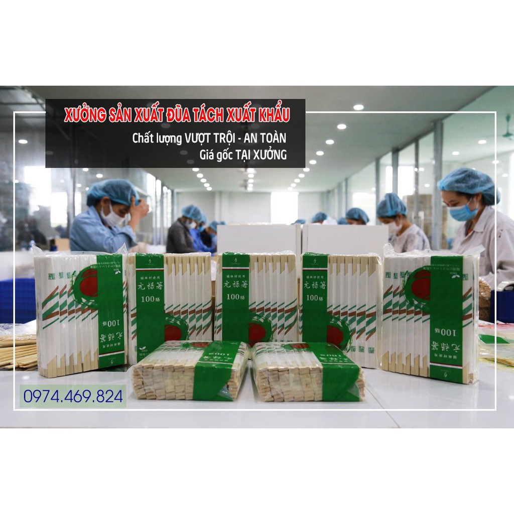 VIP!!! Set 100 Đôi Đũa Nhật Bản