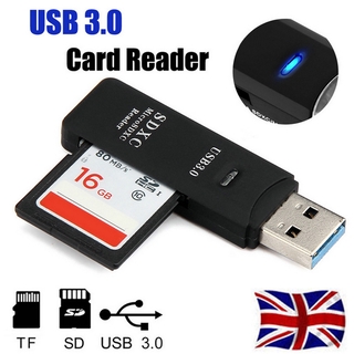 Đầu Đọc Thẻ Nhớ Sd Sdhc Sdxc Mmc Micro Sd Usb 3.0 2 Trong 1