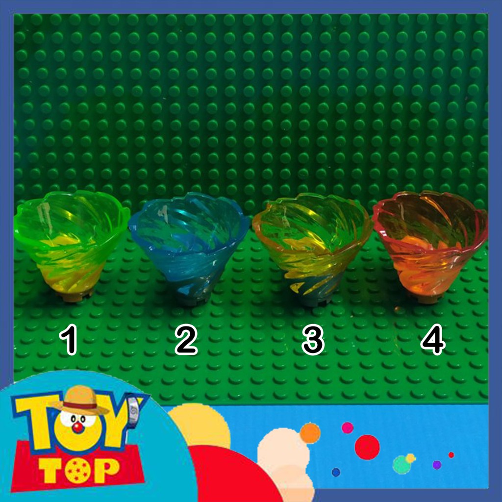 Phụ kiện ghép mô phỏng lốc xoáy con quay ninjago forbidden slam spinner ninja PRCK (không kèm đế)