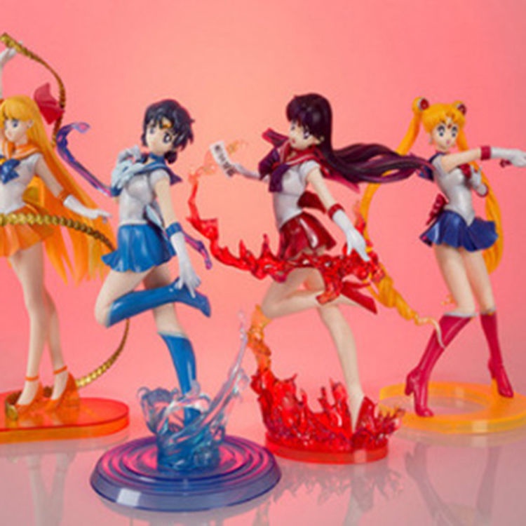 Sailor Moon Mô Hình Nhân Vật Thủy Thủ Mặt Trăng Xinh Xắn