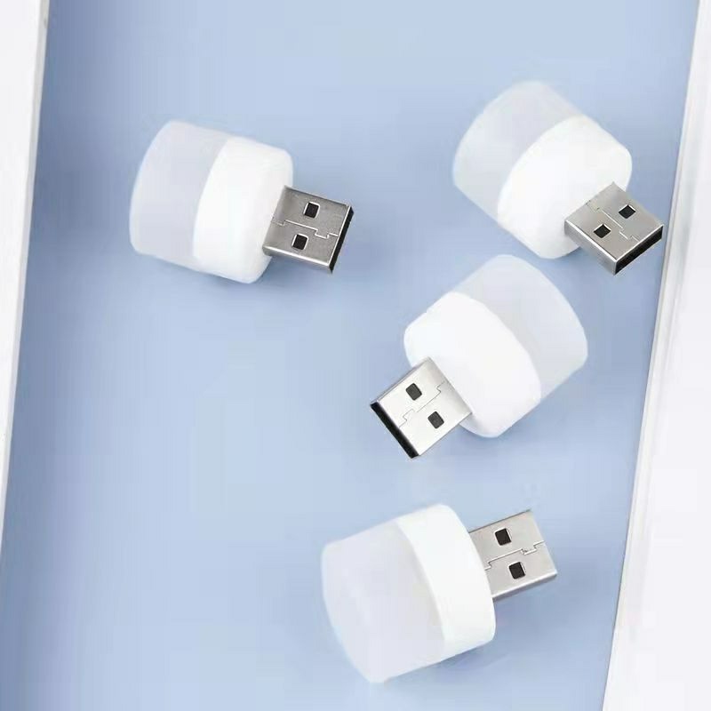 Đèn led mini đầu usb siêu sáng, bóng led nhỏ gọn đa năng có thể làm đèn ngủ