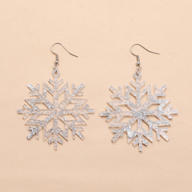 1 / 10 Khuôn Làm Bông Tai Hình Hoa Tuyết