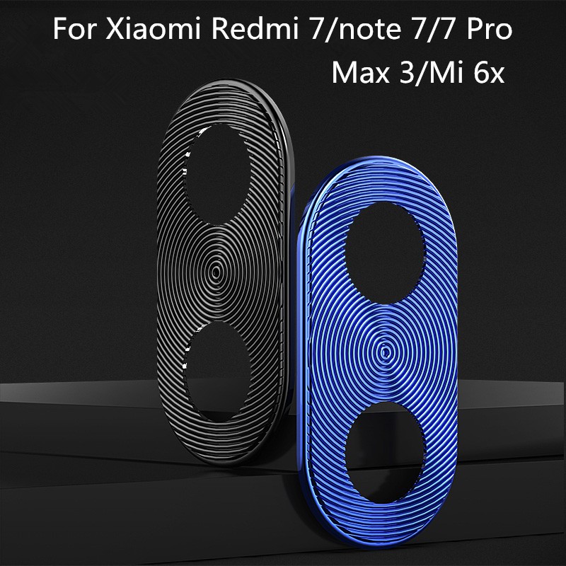 Vòng kim loại bảo vệ kính camera sau điện thoại Xiaomi Redmi 7 Redmi Note 7 7pro Mix 3 6X