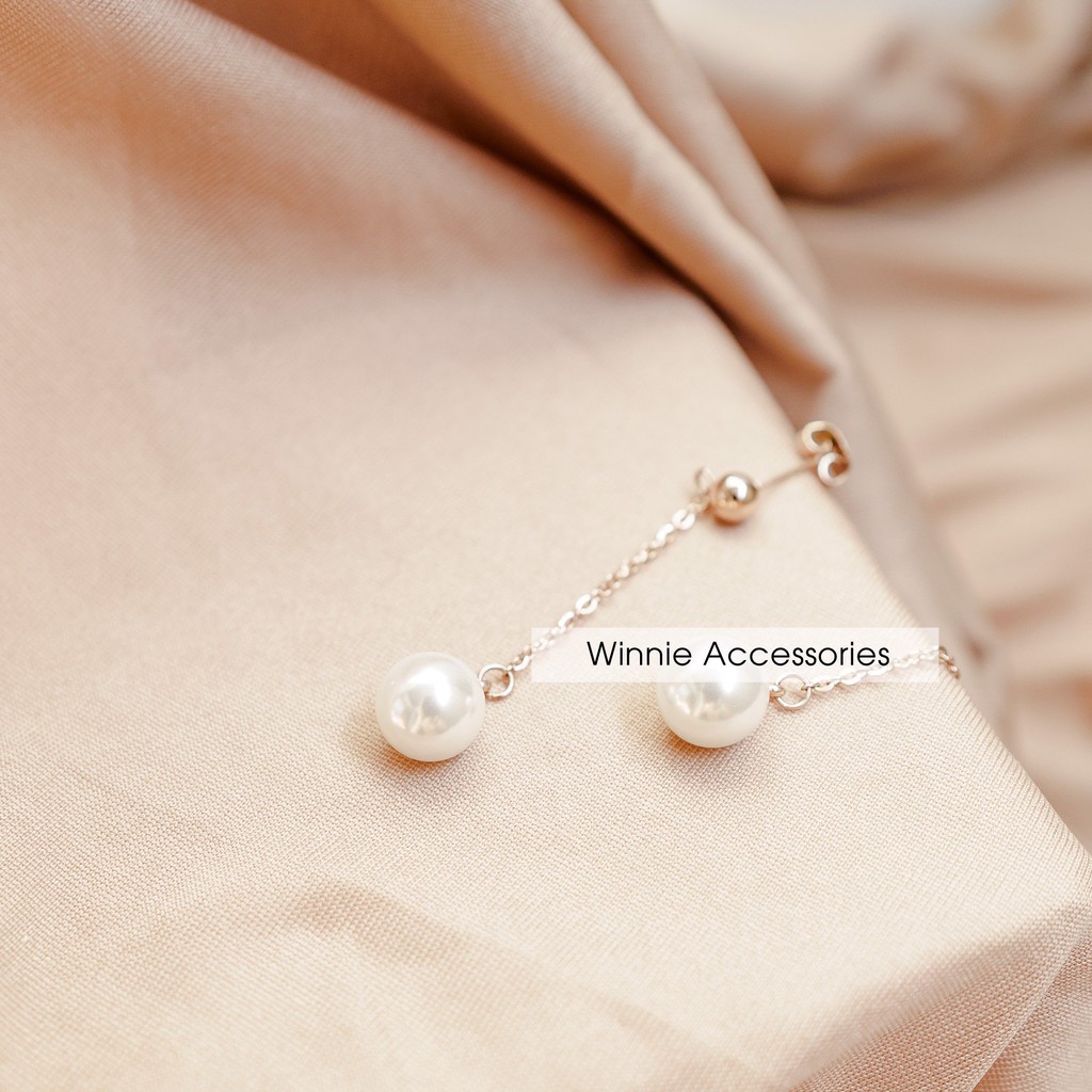 Hoa tai nữ titan ngọctrai dài