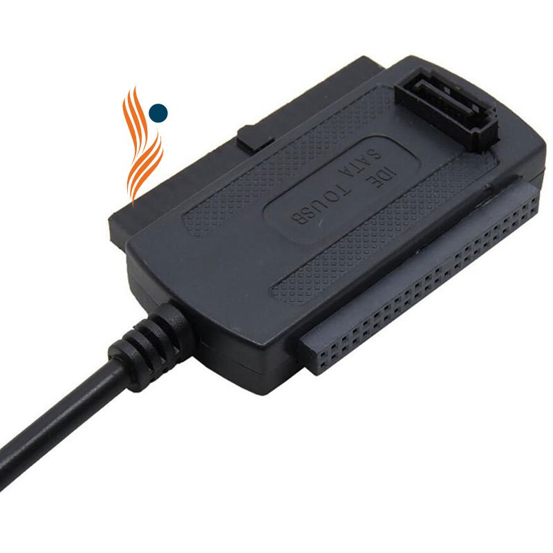 Cáp chuyển đổi 3 trong 1 USB 2.0 sang 2.5 / 3.5 / 5.25inch SATA IDE tốc độ cao 480Mb / s | BigBuy360 - bigbuy360.vn