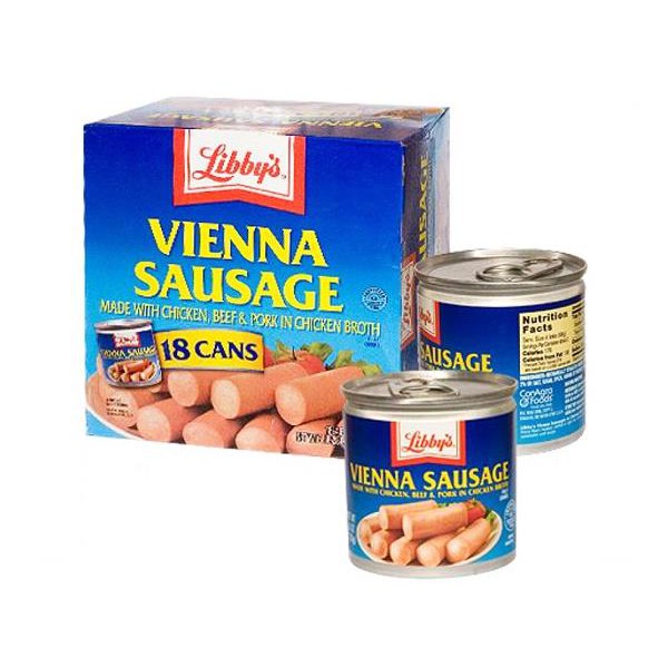 Xúc xích Libby's Mỹ (vienna sausage) 130g