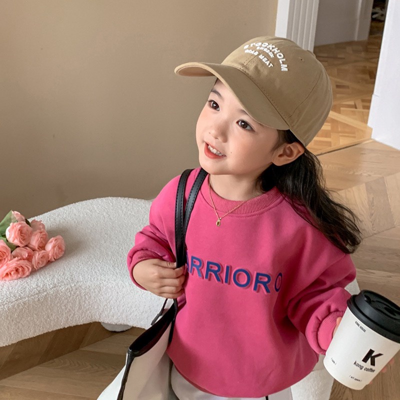 Áo Sweater chữ nổi cho bé A887