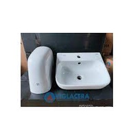 Lavabo vuông nhỏ treo tường lavabo Viglacera V23 nano viền mỏng thanh lịch sang trọng