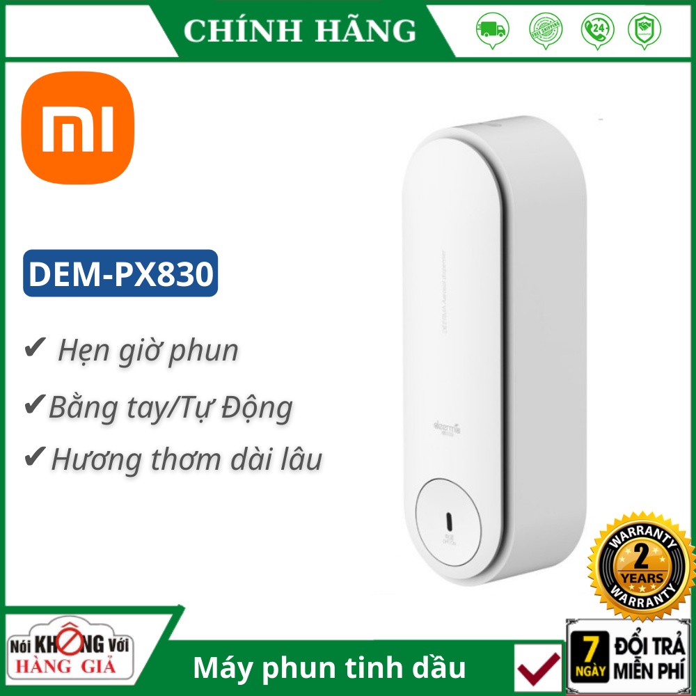 Máy phun hương thơm (tinh dầu) tự động Xiaomi Deerma Dem-px830 - Bảo Hành 2 Năm