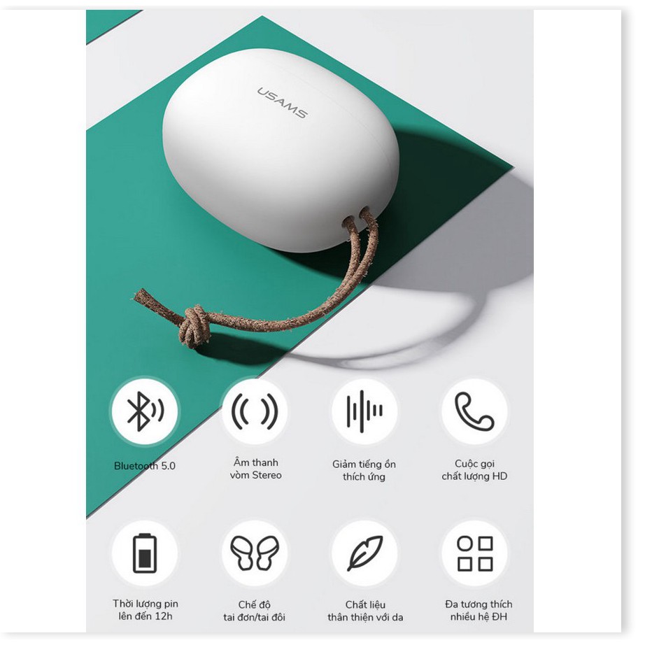 Sản phẩm hot - Tai nghe Bluetooth thế hệ mới USAMS TWS US-ES
