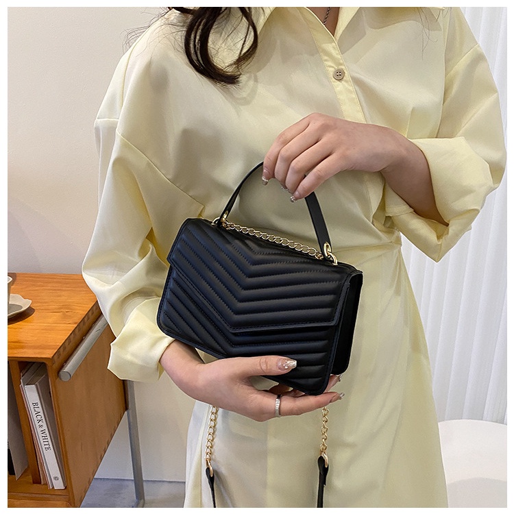 Túi Xách JASMIN NOIR Nhỏ Dáng Vuông In Họa Tiết Hoa Sang Trọng Cho Nữ