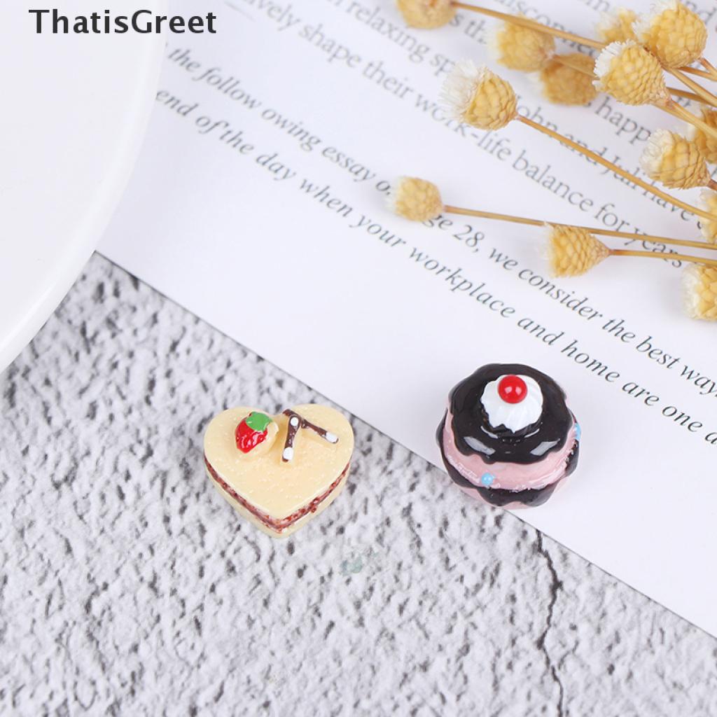 Bộ 5 Mô Hình Bánh Socola Mini Trang Trí Nhà Cửa