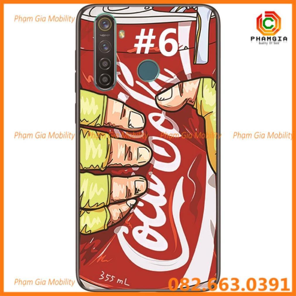 Ốp lưng kính in hình nhiều mẫu đẹp Realme 5 Pro/ Realme Q/ Realme XT/Realme X2/Realme X lite