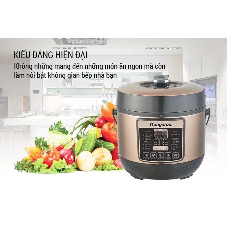 Nồi áp suất điện kangaroo KG6P1