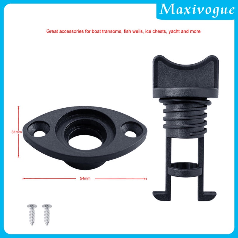 Nút chặn ống thoát nước 1'' 25mm cho thuyền Kayak
 | BigBuy360 - bigbuy360.vn