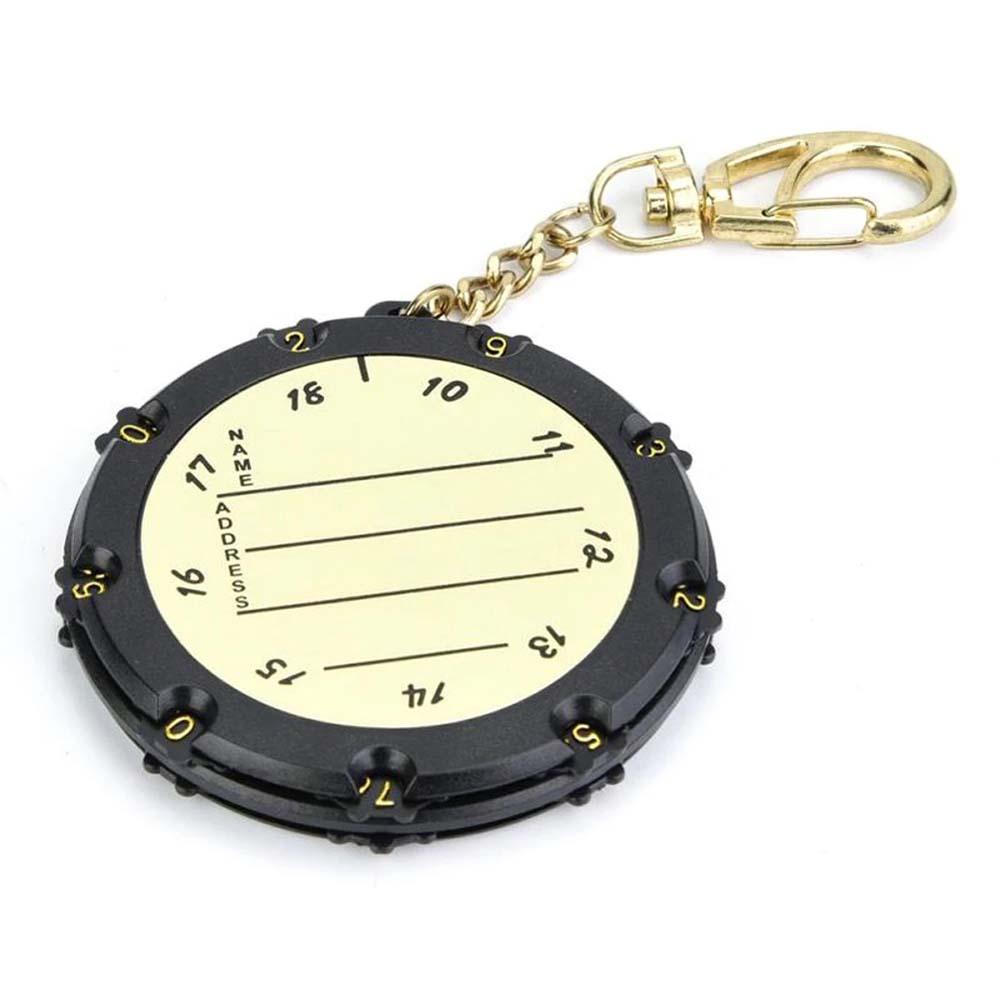 Móc Khóa Đếm Số Lần Chơi Golf Thiết Kế 18 Lỗ