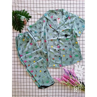 ĐỒ BỘ PIJAMA SATIN LỤA CAO CẤP SANG CHẢNH