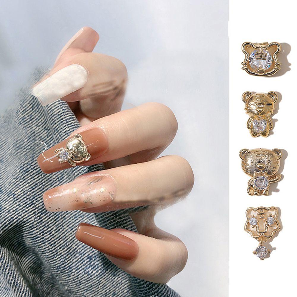 OCEANMAP Phụ Kiện Trang Trí Móng Tay 3D DIY Charms