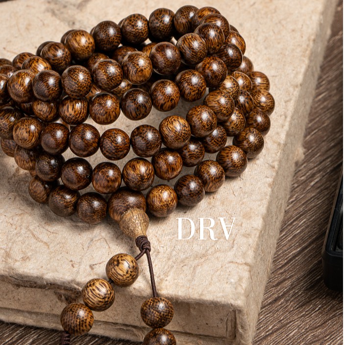 Chuỗi Vòng Tay Trầm Hương Tốc 108 hạt, Bình An, Loại 8mm Dành Cho Nam Nữ | BigBuy360 - bigbuy360.vn