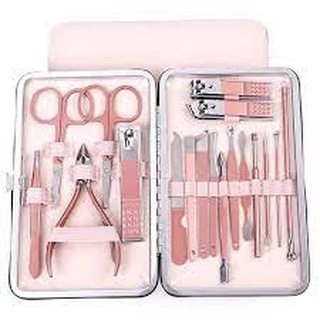 Bộ bấm móng tay 18 chi tiết đa năng nhỏ gọn Full hộp