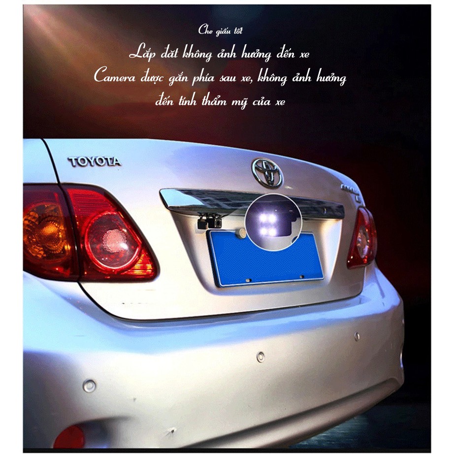  Camera lùi xe ô tô góc rộng 170 ° siêu nét | BigBuy360 - bigbuy360.vn