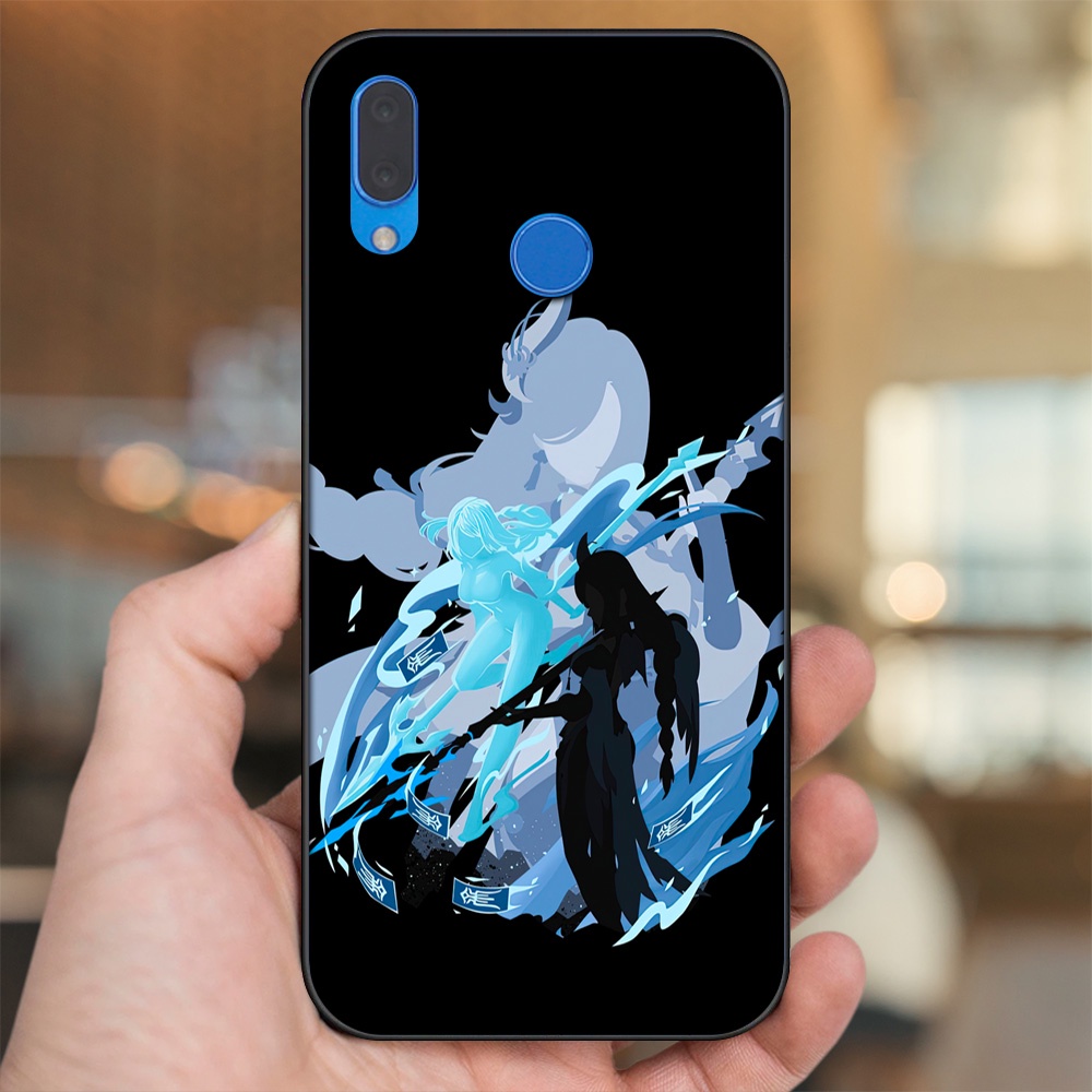 Ốp lưng Huawei Nova 3, Nova 3i, Nova 3e, P20 Lite viền đen in hình Shenhe Genshin Impact