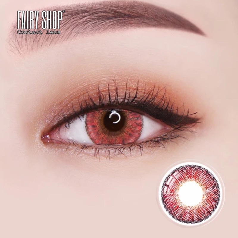 Áp tròng cosplay KVA red đỏ 14.0MM - Kính Áp Tròng FAIRY SHOP CONTACT LENS