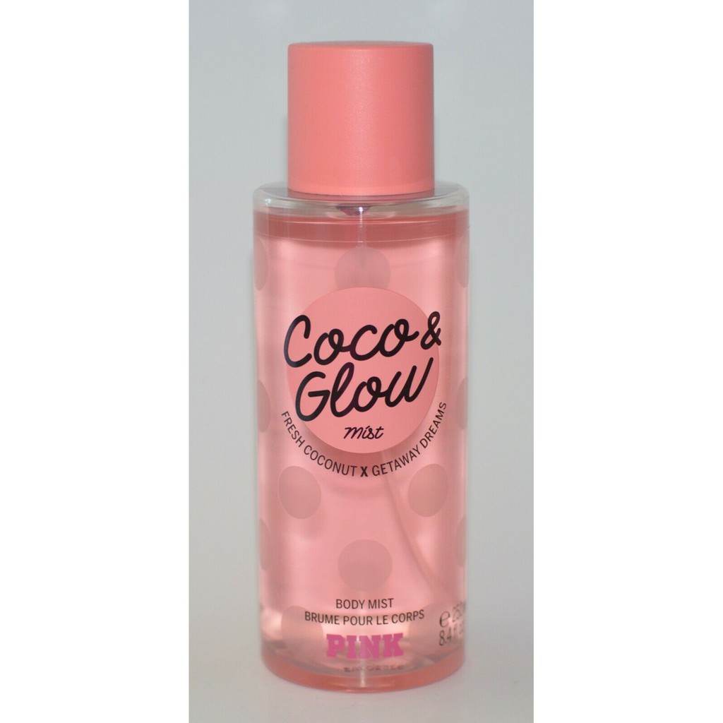 Xịt Thơm Toàn Thân Victora’s Secret PINK Body Mist – Coco & Glow 250ml