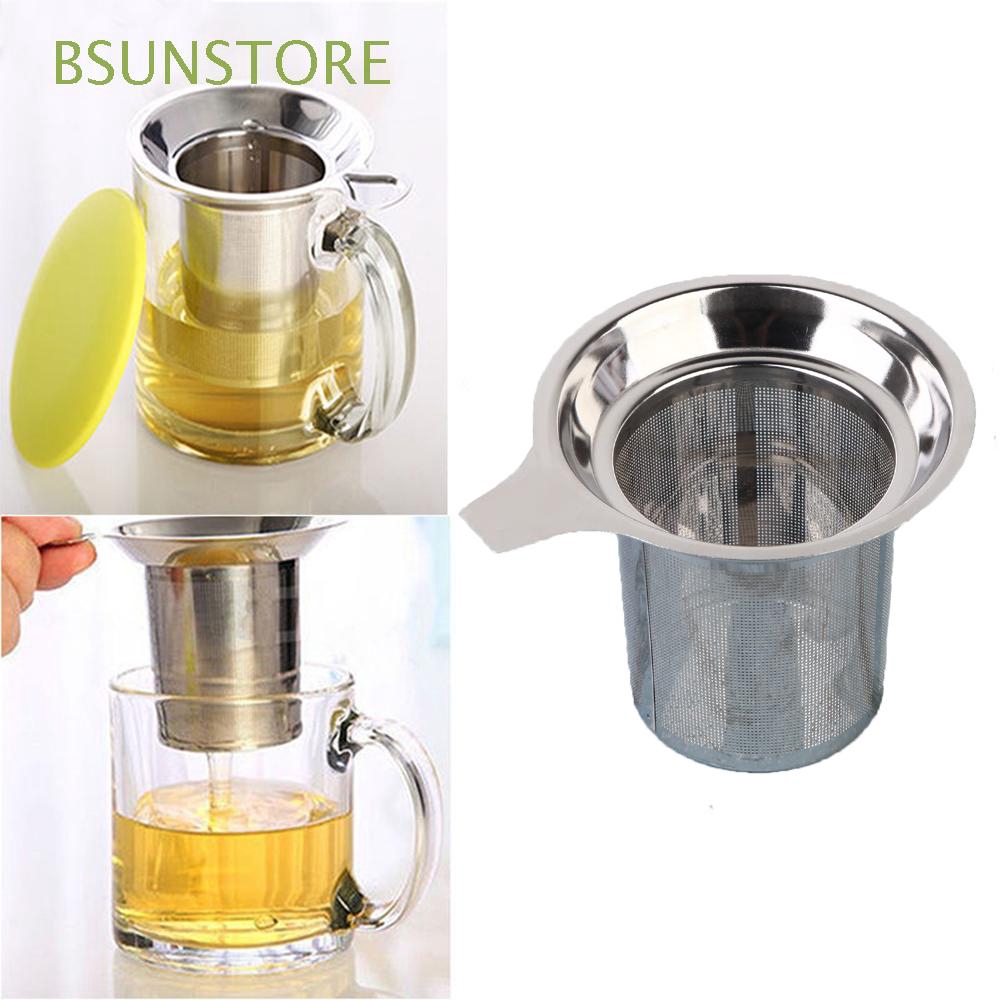 Dụng cụ lọc trà chất liệu thép không gỉ có thể tái sử dụng