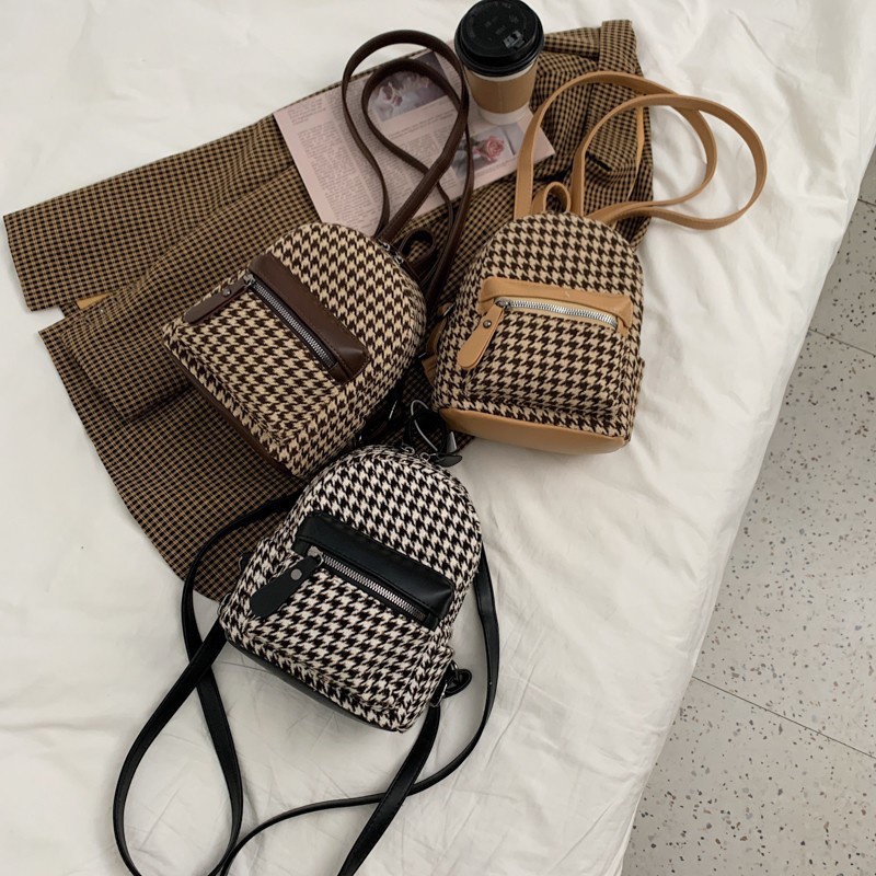 Ba lô mini IELGY phong cách Nhật Bản đơn giản cho nữ