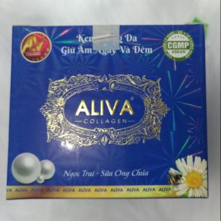 Kem trắng da giữ ẩm ngày và đêm ALIVA