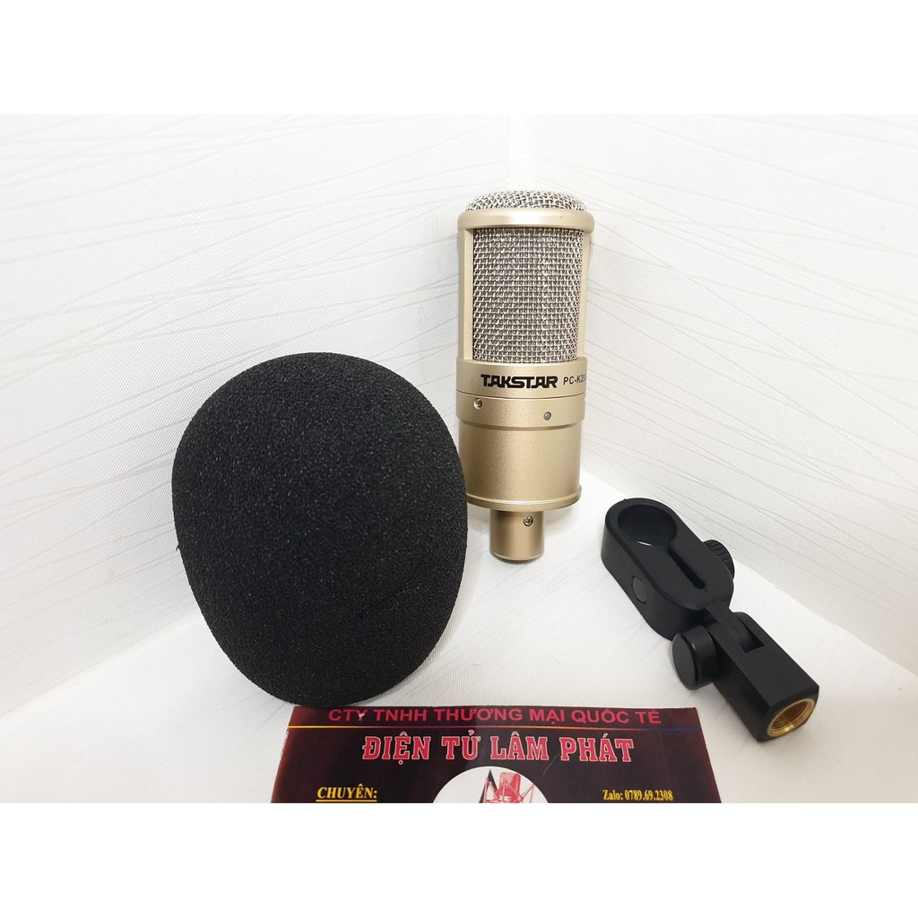Micro Thu Âm Takstar PC K200 Chính Hãng 100%
 - Micro Thu Âm, Livestream Chuyên Nghiệp