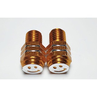 Nút- Ốc chân gương xe máy Honda, Yamaha hình mặt cười - có bán lẻ