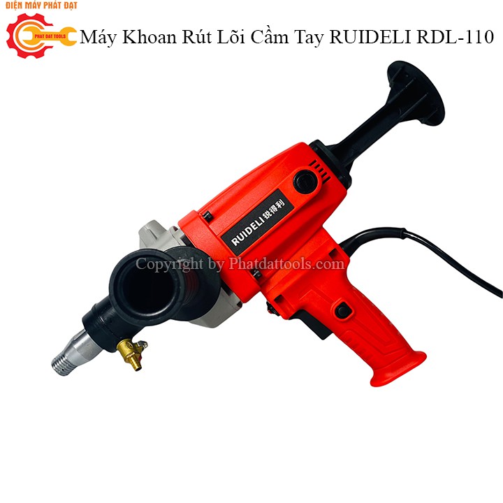 Máy Khoan Rút Lõi Bê Tông Cầm Tay RUIDELI RDL-110-Hàng Chính Hãng-Bảo Hành 6 Tháng