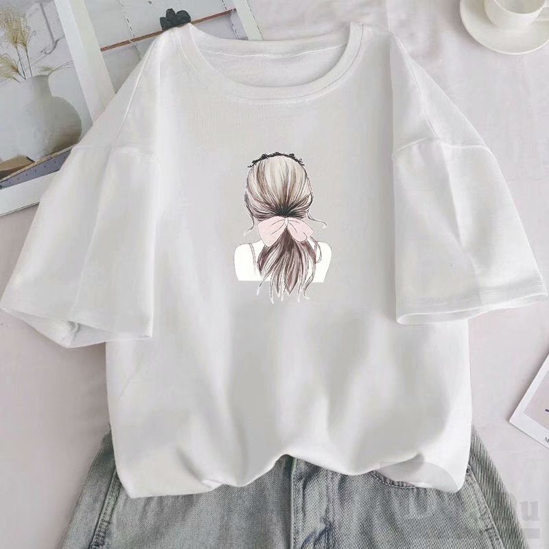 Áo Thun Tay Ngắn PLUS SIZE Cho Nữ  Áo Thun NgắN Tay Plus Size Cho Nữ