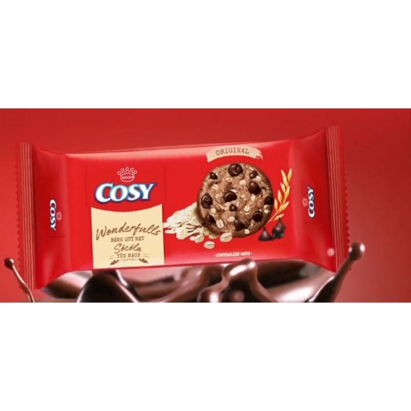  Bánh Quy Cosy Hạt Socol Yến Mạch 163.2 gam