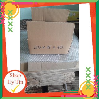 COMBO_30 Hộp carton 20*15*10cm, hộp giấy carton đóng hàng siêu rẻ tại TPHCM
