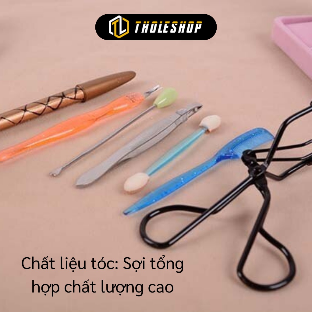 Bộ Trang Điểm Mắt - Combo 7 Món Makeup Mắt Gồm Kẹp Mi + Tán Phấn + Kẻ Lông Mày..9609