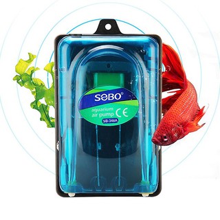 Máy sủi oxy mini 2 vòi SOBO SB-348A (5W - 8L/PHÚT)