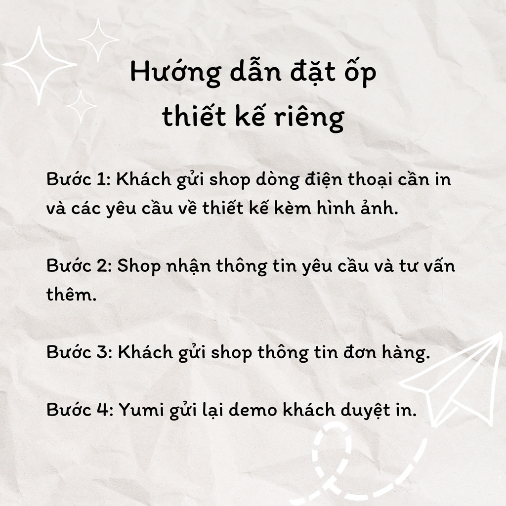[CHAT SHOP CHỐT MẪU TRƯỚC KHI ĐẶT Ạ] Ốp điện thoại thiết kế và in theo yêu cầu hình thần tượng Yumi Case