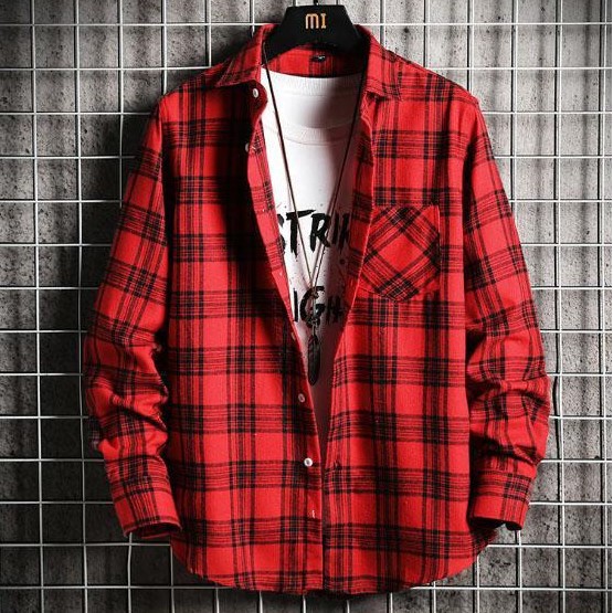 [FREESHIP_50K] Áo sơ mi caro flannel Unisex nam form rộng mẫu mới William - MT24