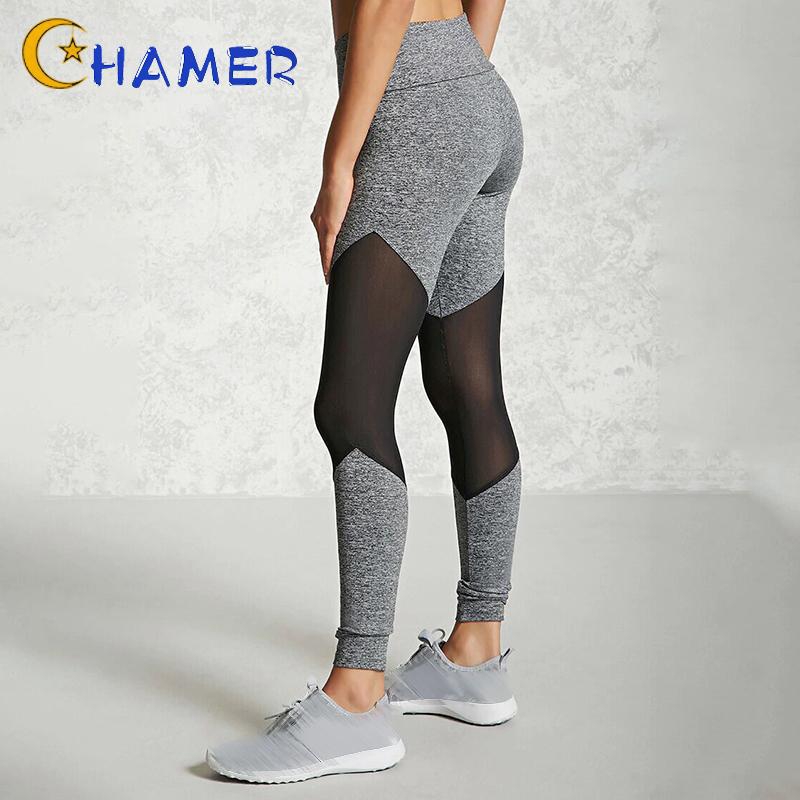 Women Ladies Trousers Mesh Jumpsuit Gym Athletic Running Trouser Fitness Stretch Skinny Casual Sexy Slim Push Up