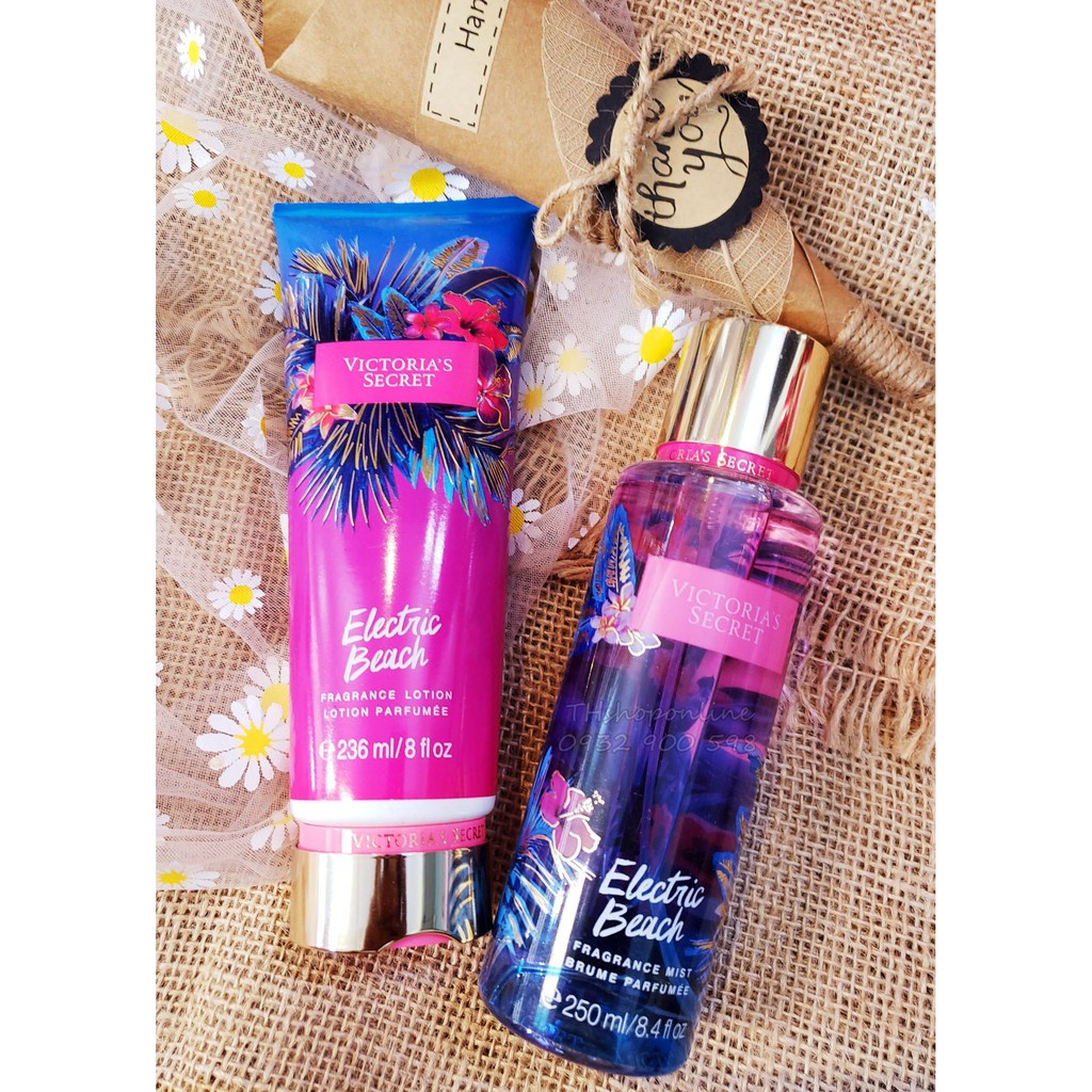 Xịt Victoria Secret Electric Beach 250ML