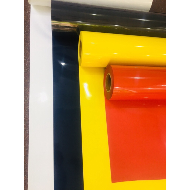 Decal Ép Chuyển Nhiệt Lên Áo Phông Cuộn Khổ 0.61x50m 👕 Áo Bóng Đá 👕 Màu Đẹp - Bám Dính Tốt - Độ Bền Cao
